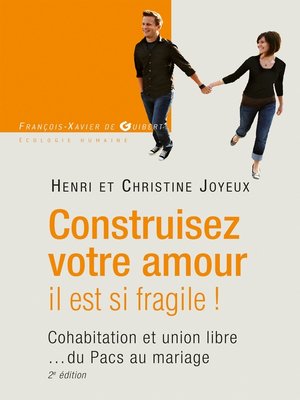 cover image of Construisez votre amour il est si fragile !